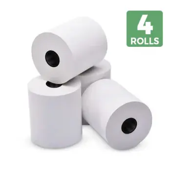 White Thermal Paper Rolls | Pack of 10 | 79mm x 25Mtr | 55 GSM