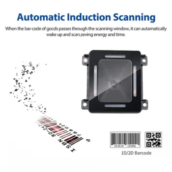Scan X 1D 2D Barcode Scanner | QR+NFC | USB, Weigand